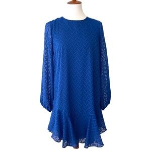 New BCBGmaxazria sapphire blue dress size XS